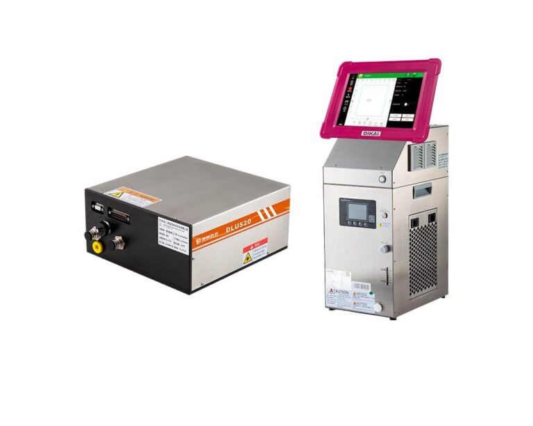 Laser UV DIKAI DLU520 de 5W compacto, sustituto de la impresora TTO en lineas de envasado