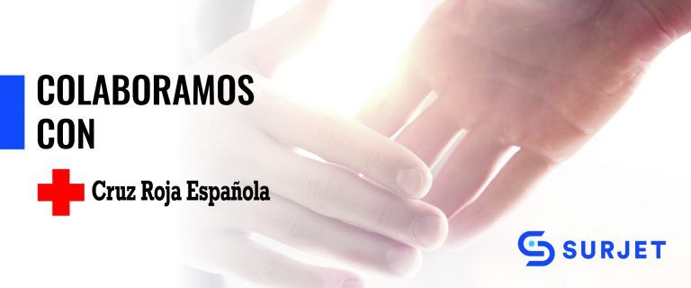 En Surjet somos socios colaboradores de Cruz Roja Española