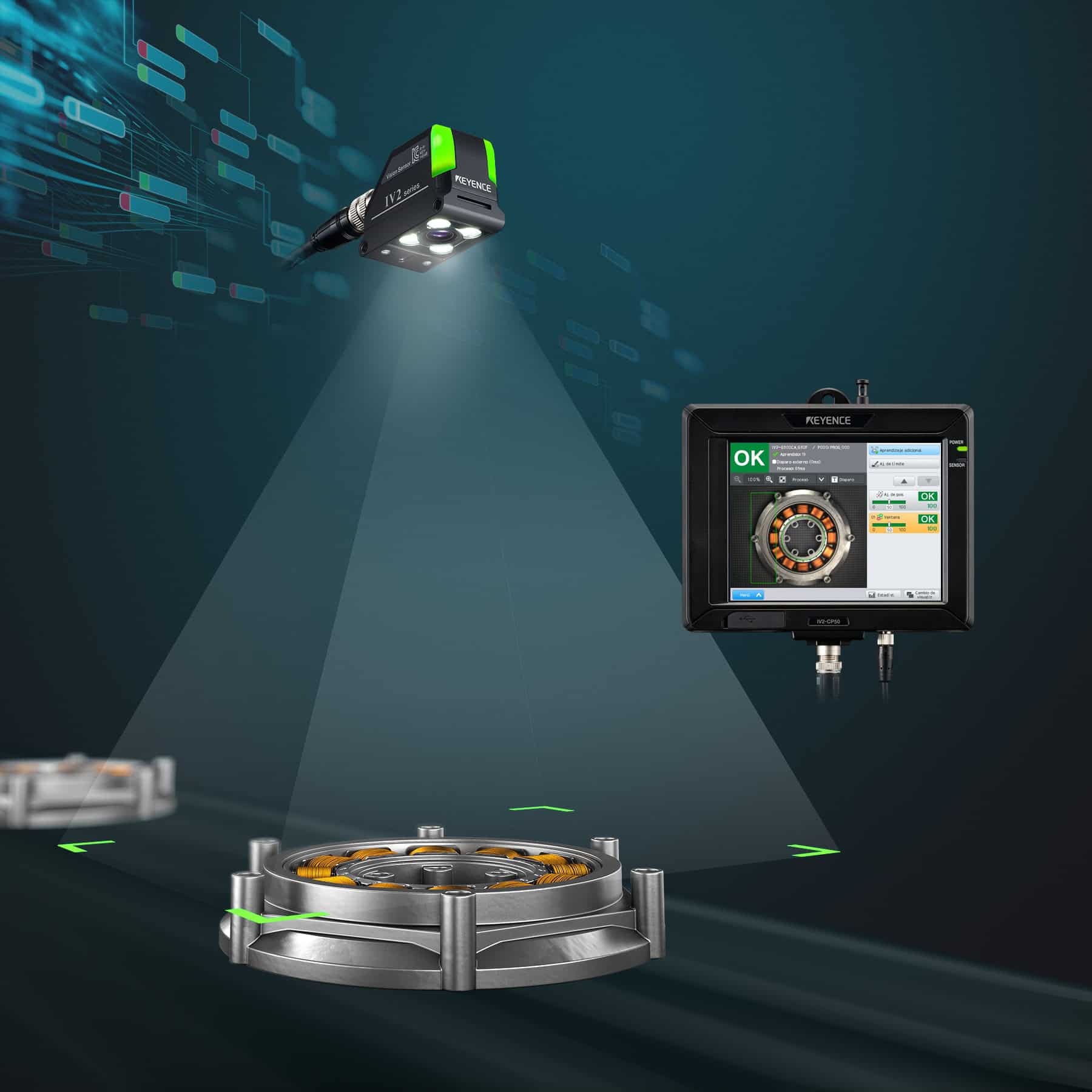 IV2, SENSOR DE VISIÓN CON INTELIGENCIA ARTIFICIAL KEYENCE